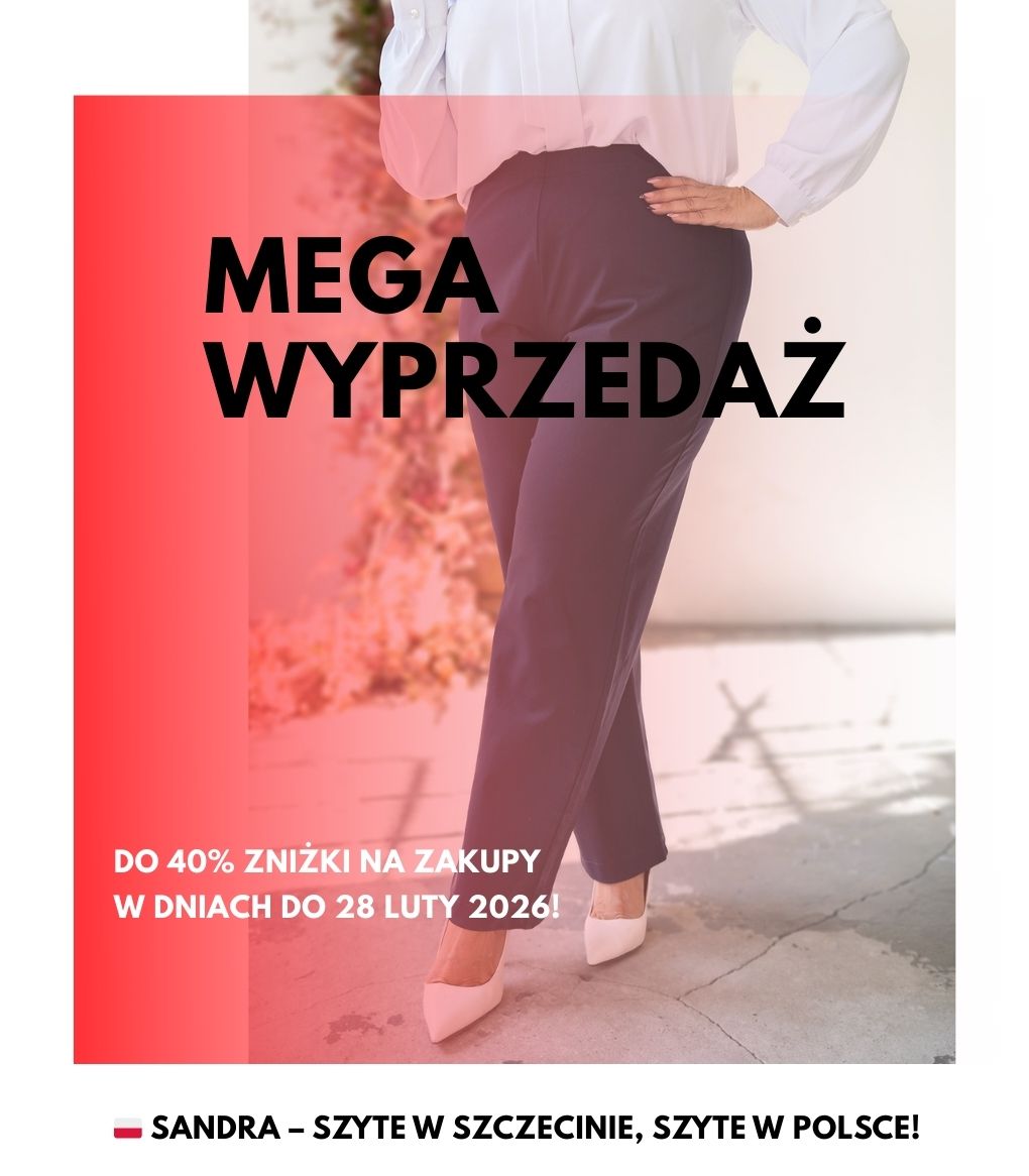 40% rabatu na spodnie